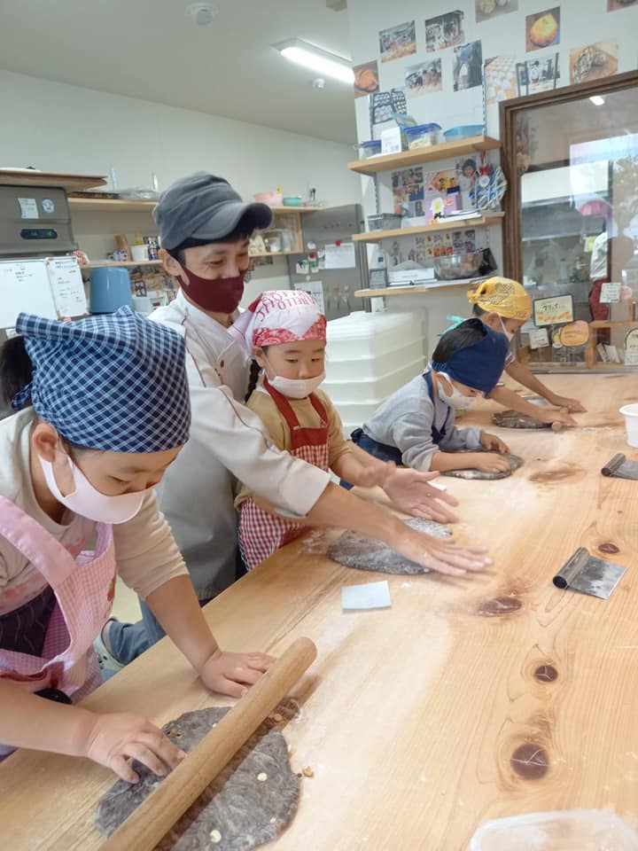 11月23日(月)kid’sパン教室でした