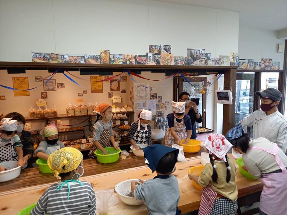 11月23日(月)kid’sパン教室でした