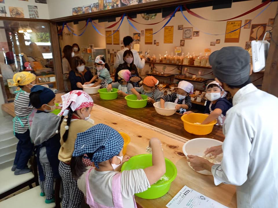 11月23日(月)kid’sパン教室でした
