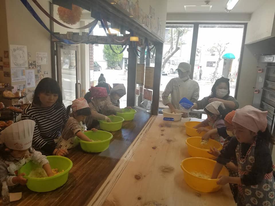 3月29日（日）はKID’Sパン教室でした。